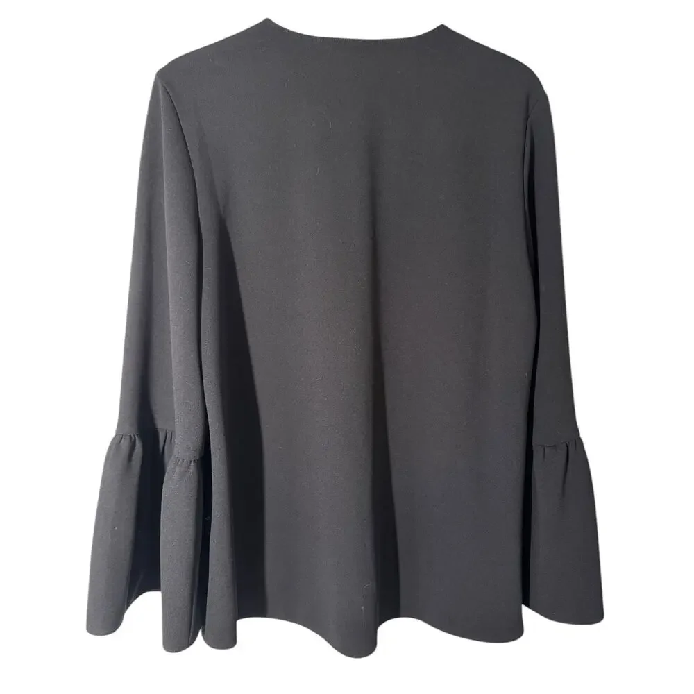 Tibi structured crepe